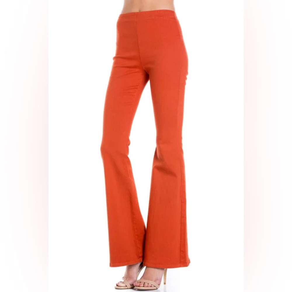 O2 Denim Rust Flare Jeans - Picture 2 of 6